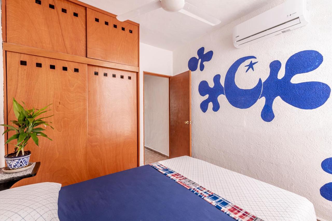 カンクンCasa Nona Rosaアパートメント エクステリア 写真